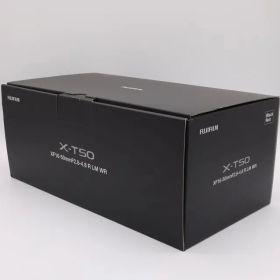 ＜未開封品＞FUJIFILM X-T50 ブラック XF16-50mmF2.8-4.8 R LM WR レンズキット｜2610万画素CMOS5HR×高速AF×手ブレ補正