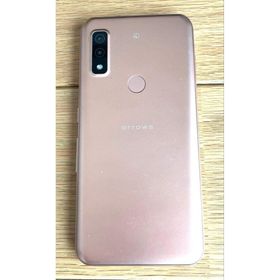 アローズ(arrows)の【☆美品☆】arrows We FCG01 au ローズゴールド 本体(スマートフォン本体)