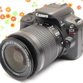 キャノン Canon EOS Kiss X7☆スマホ転送☆超小型☆間違いない一眼