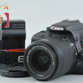 【中古】Canon キヤノン EOS Kiss X7 EF-S 18-55mm IS STM レンズキット ブラック