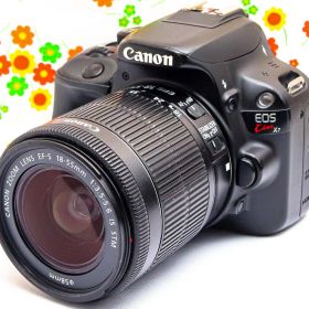 キャノン Canon EOS Kiss X7 ☆スマホ転送☆超小型・軽量☆美品♪