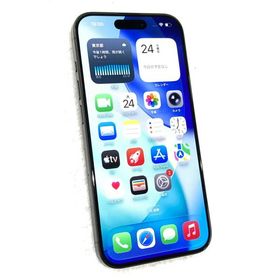 中古 Apple iPhone15 Pro 128GB ブラックチタニウム MTU73J／A SIMフリー