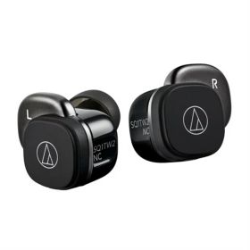 オーディオテクニカ 完全ワイヤレスイヤホン ATH-SQ1TW2NC BK ブラック