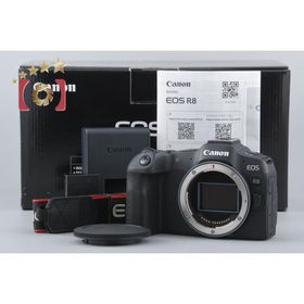 【中古】Canon キヤノン EOS R8 ミラーレス一眼カメラ シャッター回数僅少 元箱付き