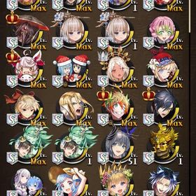 オセロニア引退垢(枚数の都合上写真はS+のみ)