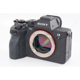 【中古】【外観特上級】ソニー フルサイズミラーレス一眼 α7 IV ボディ ILCE-7M4 ブラック α7M4