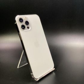 アップル(Apple)の【全額返金保証】【最速発送】Apple iPhone iPhone 12 Pro 128GB シルバー Softbank 動作確認済(スマートフォン本体)