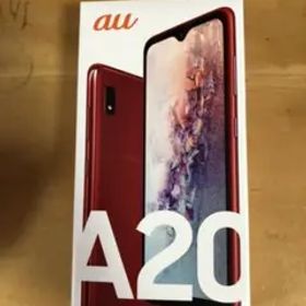 Galaxy A20 レッド 32 GB SIMフリー