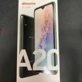 Galaxy A20 ブラック 32 GB docomo