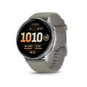 GARMIN ガーミン 0100301431 010-03014-31 スマートウォッチ Venu 4(ヴェニュー4)45mm AMOLEDディスプレイ 心電図(ECG)アプリ Silver / Gray