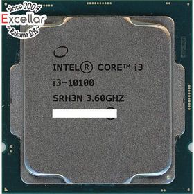 インテル(intel)のCore i3 10100 3.6GHz 8M LGA1200 65W SRH3N(PCパーツ)