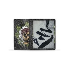 MightySkins Glossy Glitter Skin Compatible with Kindle Scribe (2022) Full Wrap - Death by Ganja | Protective High-Gloss Glitter Finish | E_並行輸入