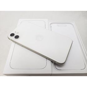 (中古) iPhone11 64GB ホワイト /MWLU2J/A 【SIMロック解除品】、au