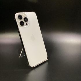 iPhone 13 Pro Max 256GB シルバー au SIMフリー 白ロム 動作確認済 86%【全額返金保証】【最速発送】