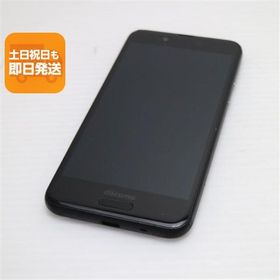 美品 SH-01K AQUOS sense ブラック スマホ 即日発送 スマホ 白ロム 中古 DoCoMo SHARP あすつく 土日祝発送OK