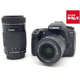 【中古】 【並品】 キヤノン EOS 80D ダブルズームキット