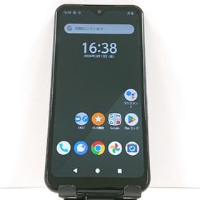 arrows We FCG01 au ブラック 送料無料 即決 本体 c17161