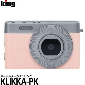 キング KLIKKA-PK キーホルダーカメラ ピンク 【メール便 送料無料】【即納】