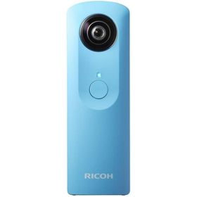 リコー RICOH THETA m15 ブルー 全天球 360度カメラ <プレゼント包装承ります>