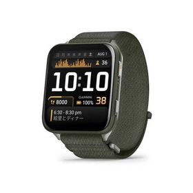 GARMIN ガーミン 0100298022 010-02980-22 Venu X1(べニュー X1)2インチAMOLEDディスプレイ GPSスマートウォッチ Moss