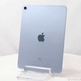 〔中古〕Apple(アップル) iPad Air 第4世代 64GB スカイブルー MYH02J／A SoftBankロック解除SIMフリー〔297-ud〕