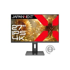 JAPANNEXT ジャパンネクスト IPSパネル採用 4K対応27型液晶ディスプレイ ゲーミング スピーカー/2年保証 JN-IPS27U2-HSP
