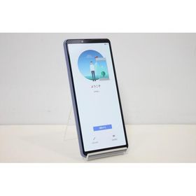 スマートフォン 本体 Xperia 10 III SOG04 SONY au SIMロック解除済み SIMフリー 残債なし 128GB ブルー