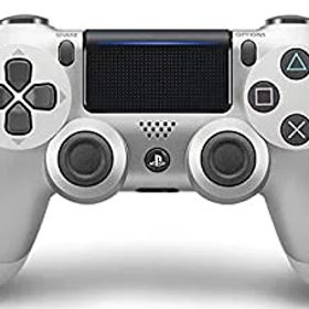 【中古】ワイヤレスコントローラー (DUALSHOCK 4) シルバー (CUH-ZCT2J15) 【メーカー生産終了】