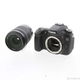 【中古】Canon(キヤノン) EOS 70D (W) EF-S18-135 IS STM レンズキット (2020万画素／SDXC) 【352-ud】