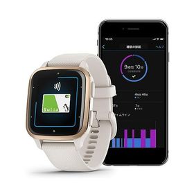 ガーミン(GARMIN) Venu Sq 2 Music Ivory/Peach Gold日本正規品