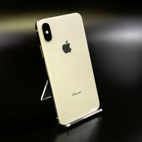iPhone X 256GB シルバー docomo 白ロム 77%【難有】【最速発送】