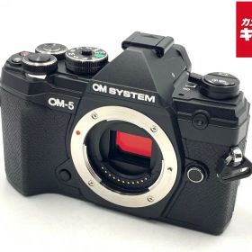 【中古】 【良品】 OM SYSTEM OM-5 ボディ ブラック 【ミラーレス一眼】 【6ヶ月保証】