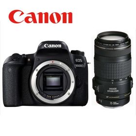 キヤノン Canon EOS 9000D EF 70-300mm 望遠 レンズセット 手振れ補正 デジタル一眼レフ カメラ 中古