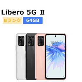 中古 Libero 5G II A103ZT Y!mobile版SIMフリー 本体 Bランク スマホ 最大1年間保証 SIMロック解除済