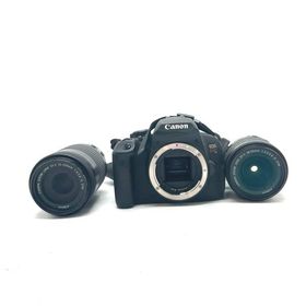 【全額返金保証】【最速発送】Canon デジタル一眼 EOS Kiss X7i / EF-S 55-250mm F4-5.6 IS STM / EF-S 18-55mm F3.5-5.6 IS STM 美品 動作確認済