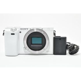＜良品＞ SONY(ソニー) ミラーレス一眼 α6000 ボディ ホワイト