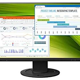 【中古】EIZO 22.5型フレームレスモニターFlexScan EV2360-BK(1920×1200/アンチグレアIPS/疲れ目軽減/ブラック/5