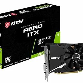 【中古】MSI GeForce GTX 1650 SUPER AERO ITX OC グラフィックスボード VD7130