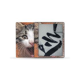 MightySkins Carbon Fiber Skin Compatible with Kindle Scribe (2022) Full Wrap - LOL Cat | Protective Textured Carbon Fiber Finish | Easy to_並行輸入