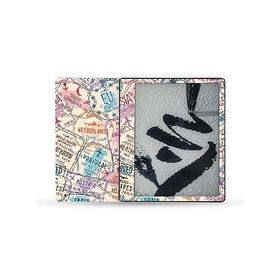 MightySkins Glossy Glitter Skin Compatible with Kindle Scribe (2022) Full Wrap - Ive Been Everywhere | High-Gloss Glitter Finish | Easy to_並行輸入