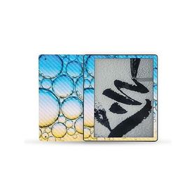 MightySkins Carbon Fiber Skin Compatible with Kindle Scribe (2022) Full Wrap - Sunrise Bubbles | Textured Carbon Fiber Finish | Easy to Ap_並行輸入