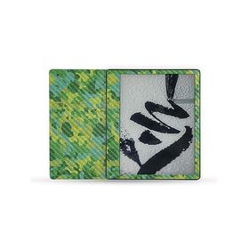 MightySkins Carbon Fiber Skin Compatible with Kindle Scribe (2022) Full Wrap - Verde Camouflage | Textured Carbon Fiber Finish | Easy to A_並行輸入