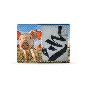 MightySkins Carbon Fiber Skin Compatible with Kindle Scribe (2022) Full Wrap - Pig Face | Protective Textured Carbon Fiber Finish | Easy t_並行輸入