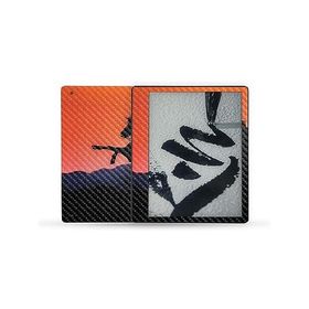 MightySkins Carbon Fiber Skin Compatible with Kindle Scribe (2022) Full Wrap - Bronco Sunset | Protective Textured Carbon Fiber Finish | E_並行輸入