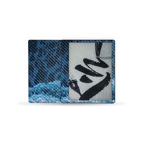 MightySkins Carbon Fiber Skin Compatible with Kindle Scribe (2022) Full Wrap - Ocean Waves | Protective Textured Carbon Fiber Finish | Eas_並行輸入