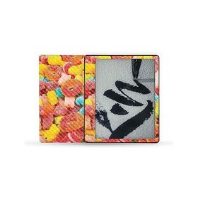 MightySkins Carbon Fiber Skin Compatible with Kindle Scribe (2022) Full Wrap - Gummy Candy | Protective Textured Carbon Fiber Finish | Eas_並行輸入