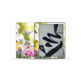 MightySkins Carbon Fiber Skin Compatible with Kindle Scribe (2022) Full Wrap - Butterfly Hangout | Textured Carbon Fiber Finish | Easy to _並行輸入