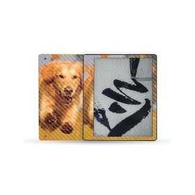 MightySkins Carbon Fiber Skin Compatible with Kindle Scribe (2022) Full Wrap - Puppy Fall | Protective Textured Carbon Fiber Finish | Easy_並行輸入