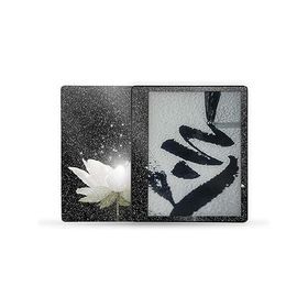 MightySkins Glossy Glitter Skin Compatible with Kindle Scribe (2022) Full Wrap - Twilight Lotus | Protective High-Gloss Glitter Finish | E_並行輸入