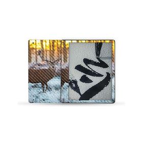 MightySkins Carbon Fiber Skin Compatible with Kindle Scribe (2022) Full Wrap - Buck | Protective, Durable Textured Carbon Fiber Finish | E_並行輸入